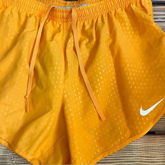 Nike Dri Fit Orange Athletic Shorts Size Small - Picture 3 of 5